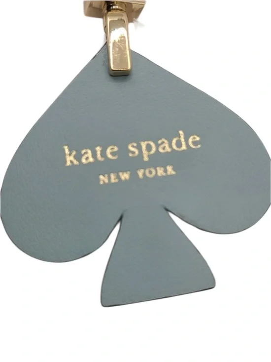 Kate Spade Triple Layered Spade Leather Stacked Bag Charm Keychain - Seaside New - Picture 3 of 4